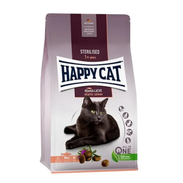 HAPPY CAT מסורסים סלמון 1.3 ק"ג